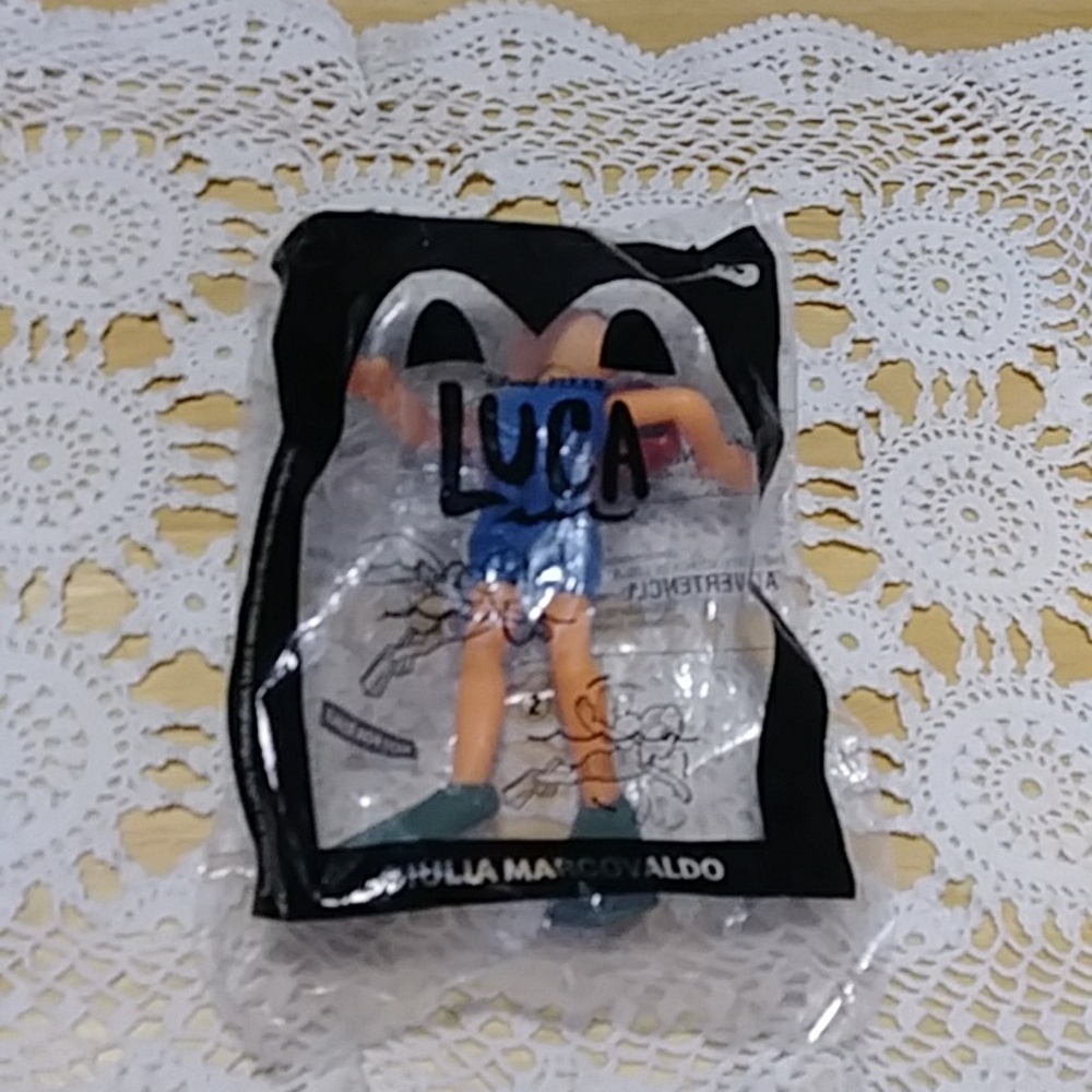 McDonald's Disney Pixar Luca #4 Happy Meal Toy Guilia Marcovaldo figure